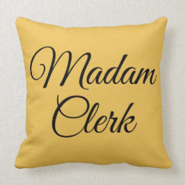 Cojín Decorativo Señora Clerk