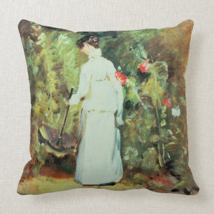 Cojín Decorativo Señora Constable en su jardín