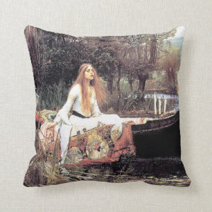 Cojín Decorativo Señora del Waterhouse del chalote