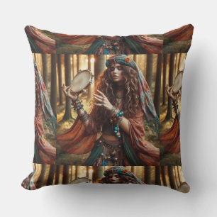 Cojín Decorativo señora gitana