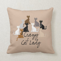 Señora loca del gato