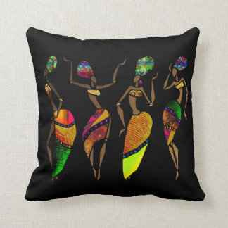 Cojín Decorativo Señoras africanas de baile