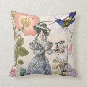 Cojín Decorativo Señoras del de París Biedermeier de los modos en