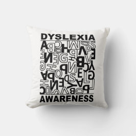 Cojín Decorativo Sensibilización sobre dislexia Estudiantes
