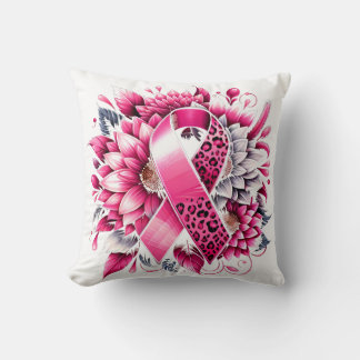COJÍN DECORATIVO SENSIBILIZACIÓN SOBRE EL CÁNCER