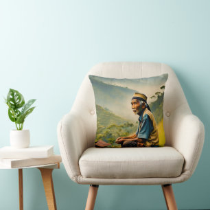 Cojín Decorativo Sentado en calma