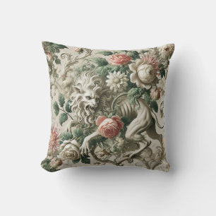 Cojín Decorativo Sentinel Bloombound - Diseño floral gótico