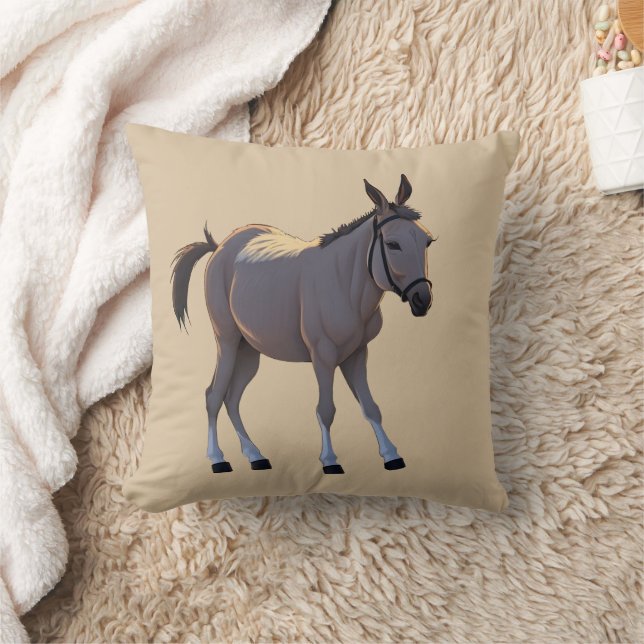 Cojín Decorativo Seppel, kleiner störrischer Esel -  (Manta)