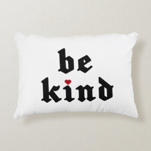 Cojín Decorativo Ser amable - Mensaje positivo simple