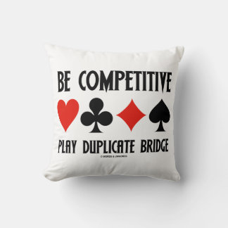 Cojín Decorativo Ser juegos competitivos de juegos duplicados de ta