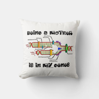 Cojín Decorativo Ser Madre Está En Mis Genes Replicación De ADN