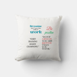 Cojín Decorativo ser positivo