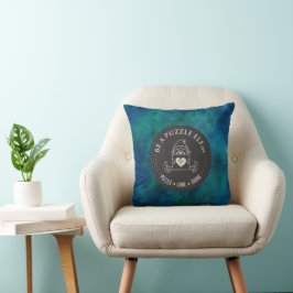 Cojín Decorativo Ser un Elfo Rompecabezas — Botella de Agua / Vaso