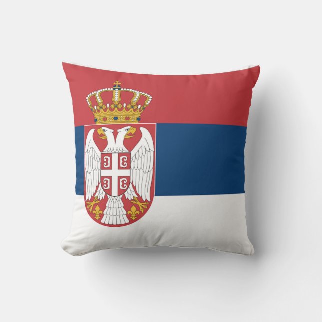 Cojín Decorativo Serbia (Anverso)