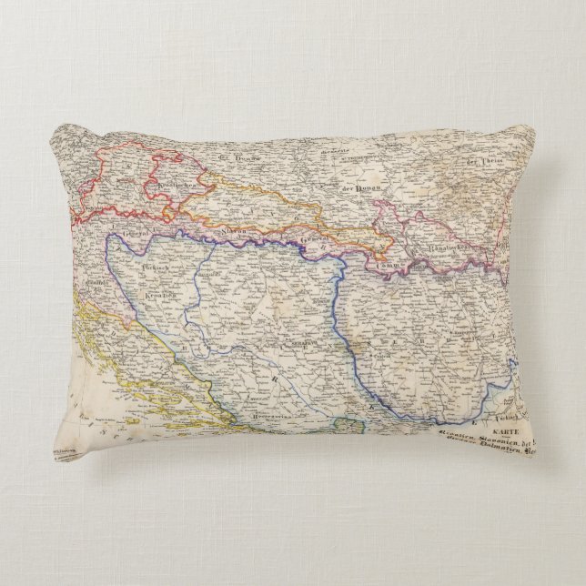 Cojín Decorativo Serbia, Bosnia (Anverso)