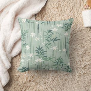 Cojín Decorativo Serena Flor de Bambú Asiática  (4)