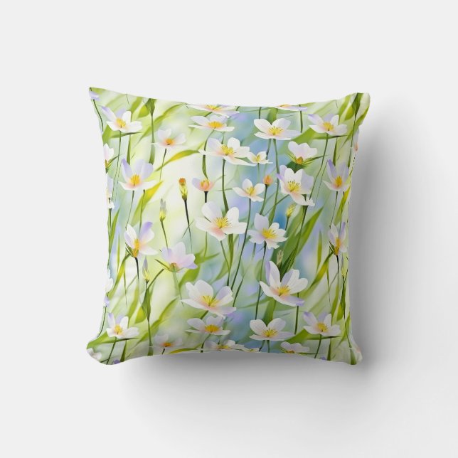 Cojín Decorativo Serena Flor Silvestre   (Anverso)