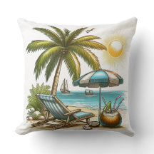 Serene Tropical Beach Large