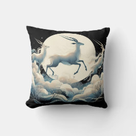 Cojín Decorativo Serenidad en movimiento inspirada en los antílopes