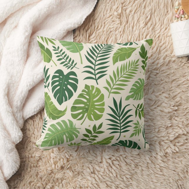 Cojín Decorativo Serenidad Tropical (Manta)