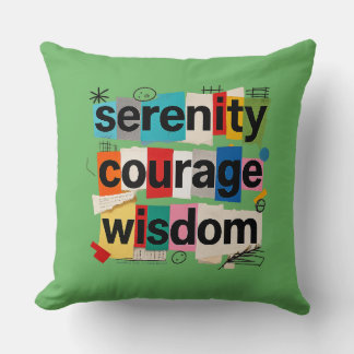 Cojín Decorativo Serenity Prayer - Throw Pillow