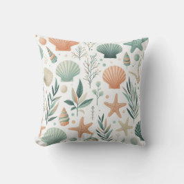Cojín Decorativo Sereno Vida Marina
