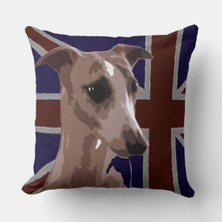Cojín Decorativo Serie de Britannia: Buddy the whippet
