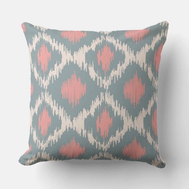 Cojín Decorativo Serie Ikat (Anverso)