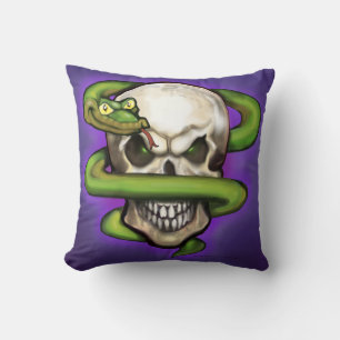 Cojín Decorativo Serpent Skull