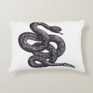 Cojín Decorativo Serpiente Crotalus Cascavella (Víbora de Fosa Vene