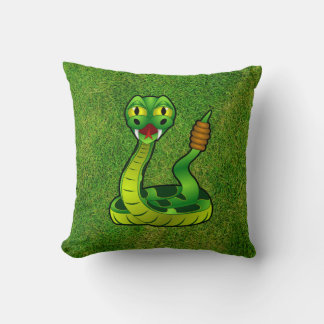 Cojín Decorativo Serpiente de cascabel