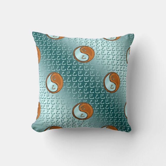 Cojín Decorativo Serpiente de Madera (Anverso)