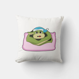 Cojín Decorativo Serpiente durmiendo con gorra nocturna