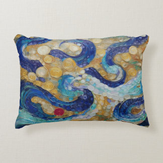 Cojín Decorativo Serpientes de agua de Klimt