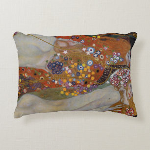 Cojín Decorativo Serpientes de agua II de Gustav Klimt