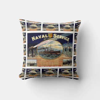 Cojín Decorativo Servicio naval de Canadá