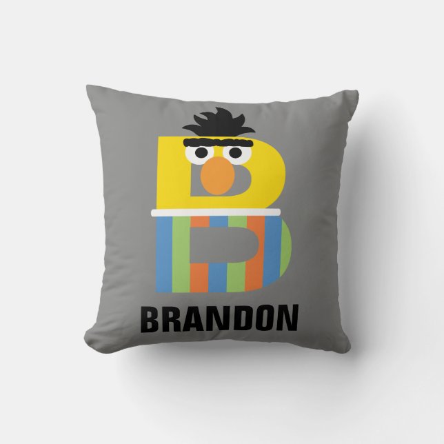 Cojín Decorativo Sesame Street | B es de Bert (Anverso)