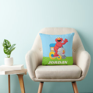 Cojín Decorativo Sesame Street Elmo Chugga Chugga Dos Dos Cumpleaño