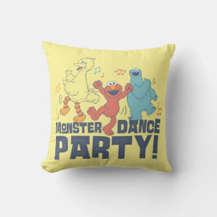 Cojín Decorativo Sesame Street Fiesta de baile de monstruos