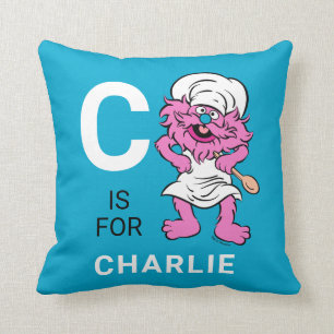 Cojín Decorativo Sesame Street Juguete personalizado del Monstruo
