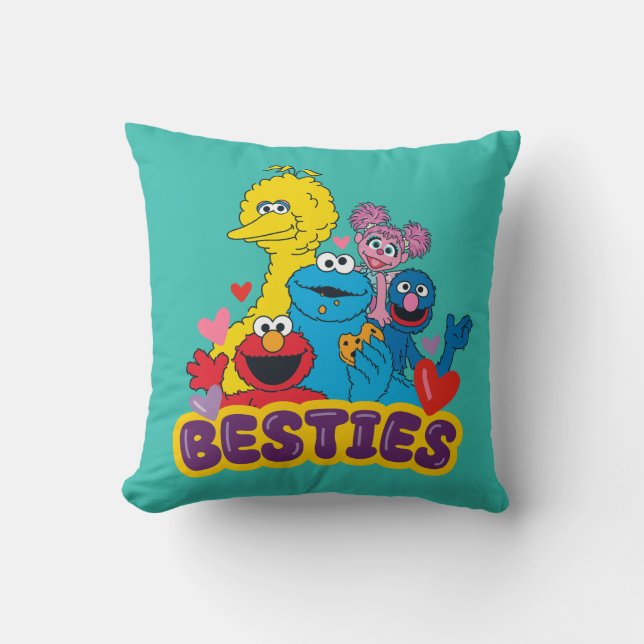 Cojín Decorativo Sesame Street Valentine Besties (Anverso)
