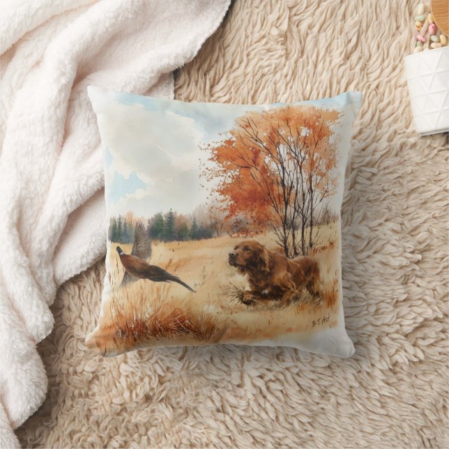 Cojín Decorativo Setter Irlandés  (Manta)