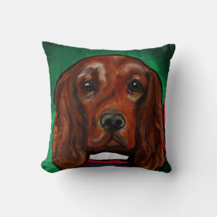 Cojín Decorativo Setter Rojo Irlandés 