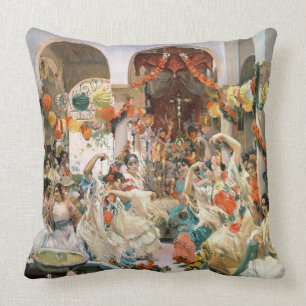 Cojín Decorativo Sevilla (aceite en lona)