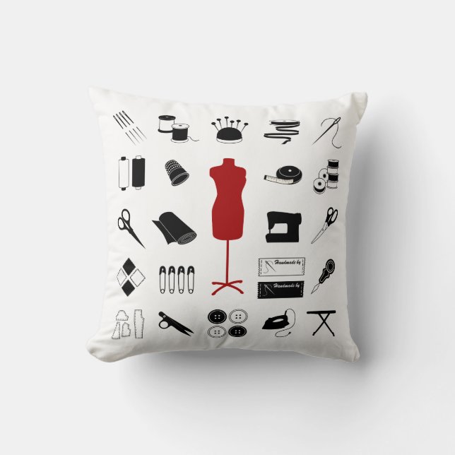 Cojín Decorativo Sew Right Pillow (Anverso)