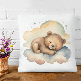 Cojín Decorativo Sexo del oso celeste Neutral