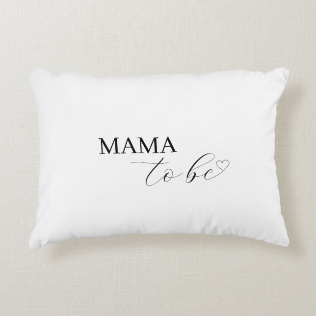Cojín Decorativo Sexo minimalista Personalizado Neutral Mamá/Papá d (Anverso)