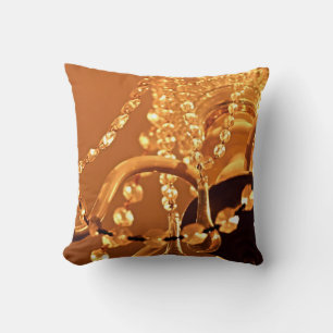 Cojín decorativo Shabby Chandelier Bling 3-Gold-Sq