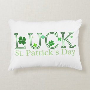 Cojín Decorativo Shamrock irlandés
