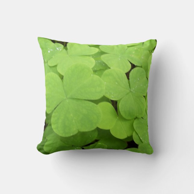 Cojín Decorativo Shamrock Pillow (Anverso)